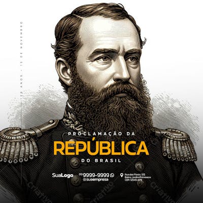 Social Media - Dia da Proclamação da República do Brasil