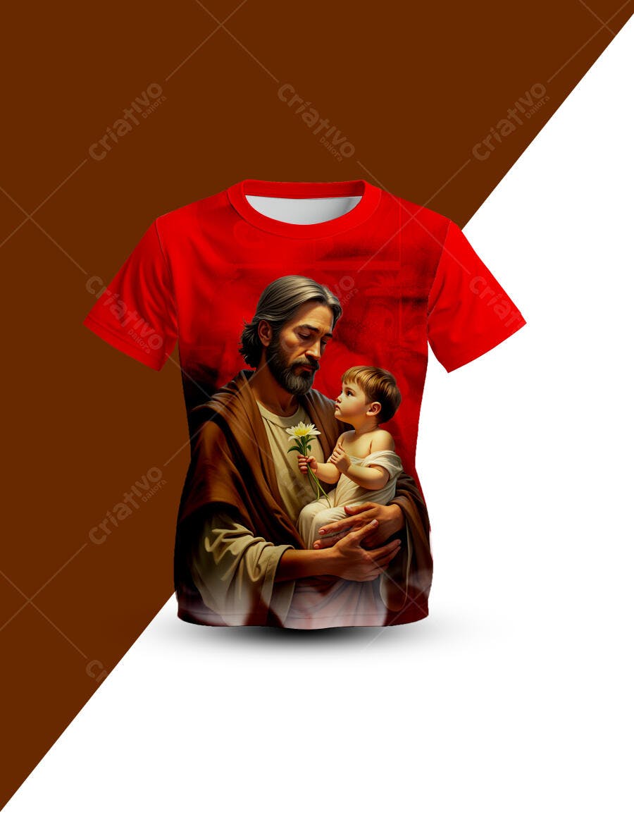 Camiseta Dia dos Pais PSD Editável