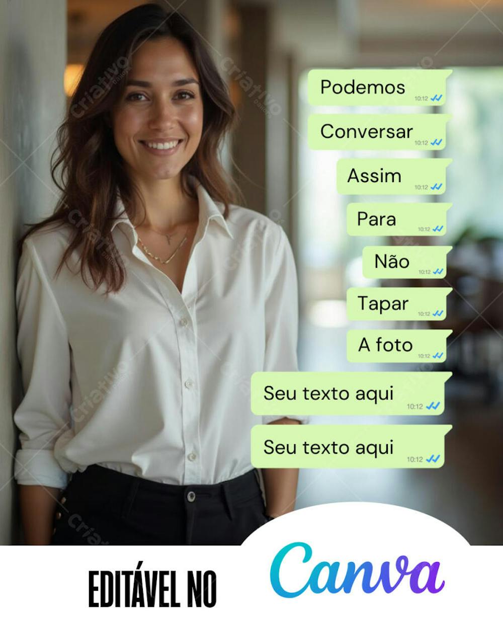 Trend WhatsApp Canva editável