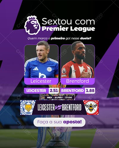 Jogo do Dia - Leicester x Brentford
