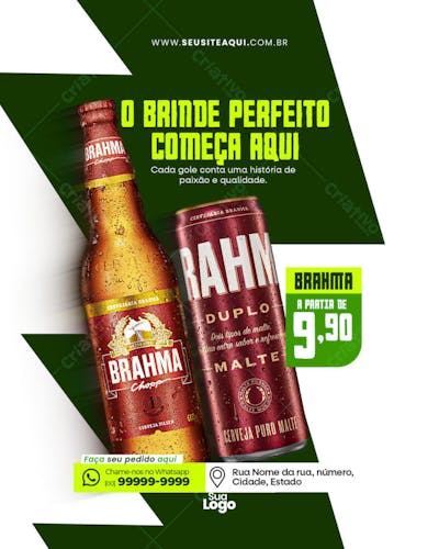 Feed Vertical Cervejaria - Bar, boteco, disk bebidas - Social Media