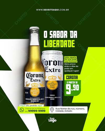 Feed Vertical Cervejaria - Bar, boteco, disk bebidas - Social Media