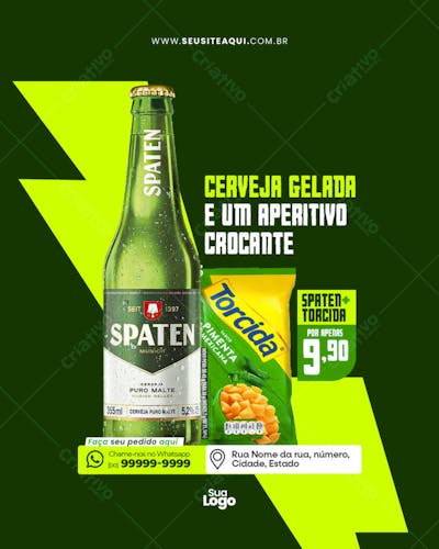 Feed Vertical Cervejaria - Bar, boteco, disk bebidas - Social Media