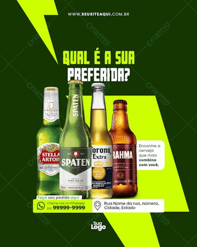 Feed Vertical Cervejaria - Bar, boteco, disk bebidas - Social Media