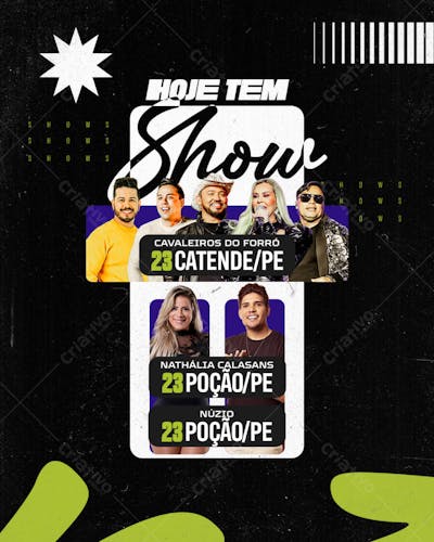 É Hoje 23Fev - Artistas
