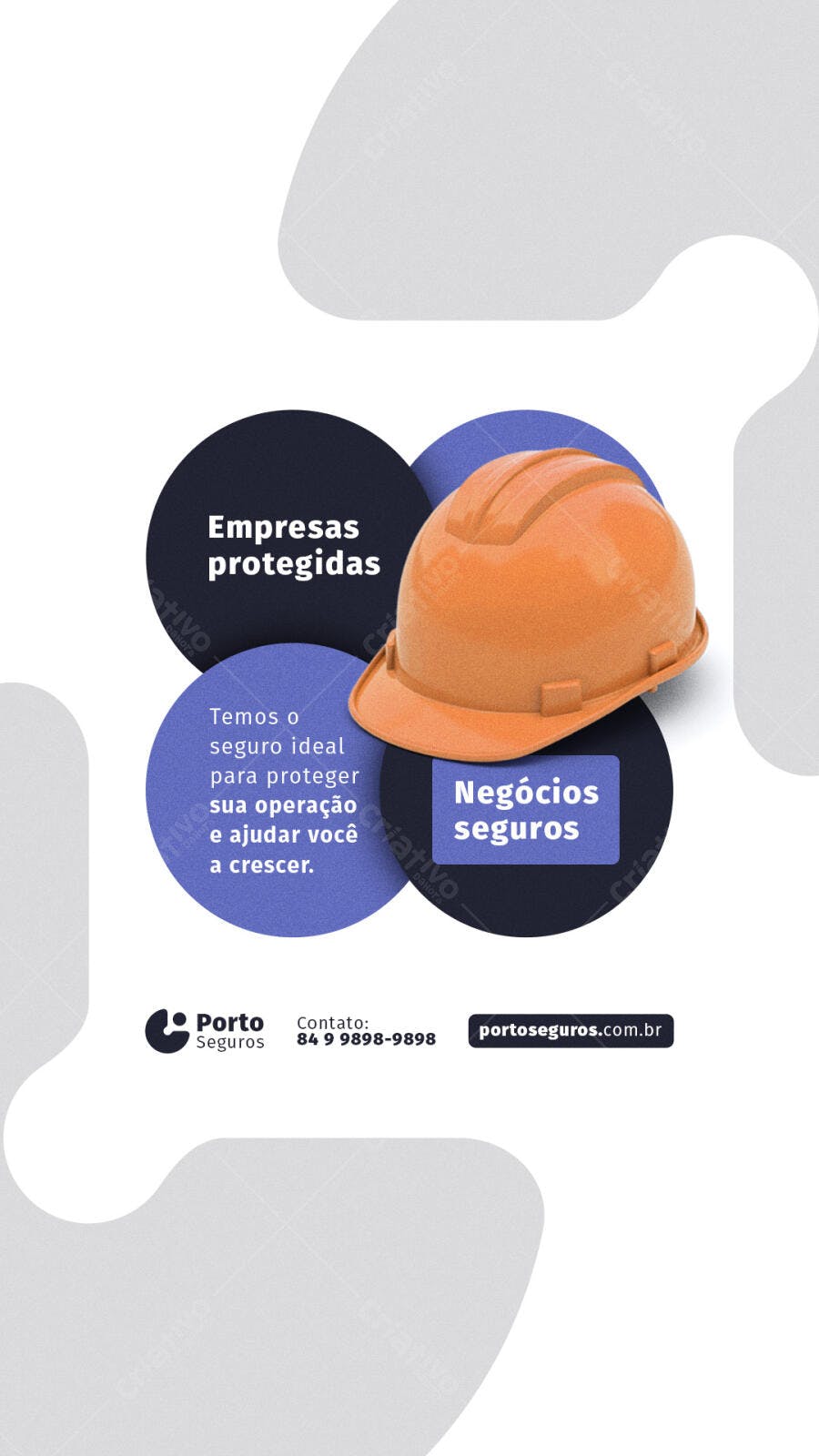 Flyer para Seguros Empresariais PSD Editável