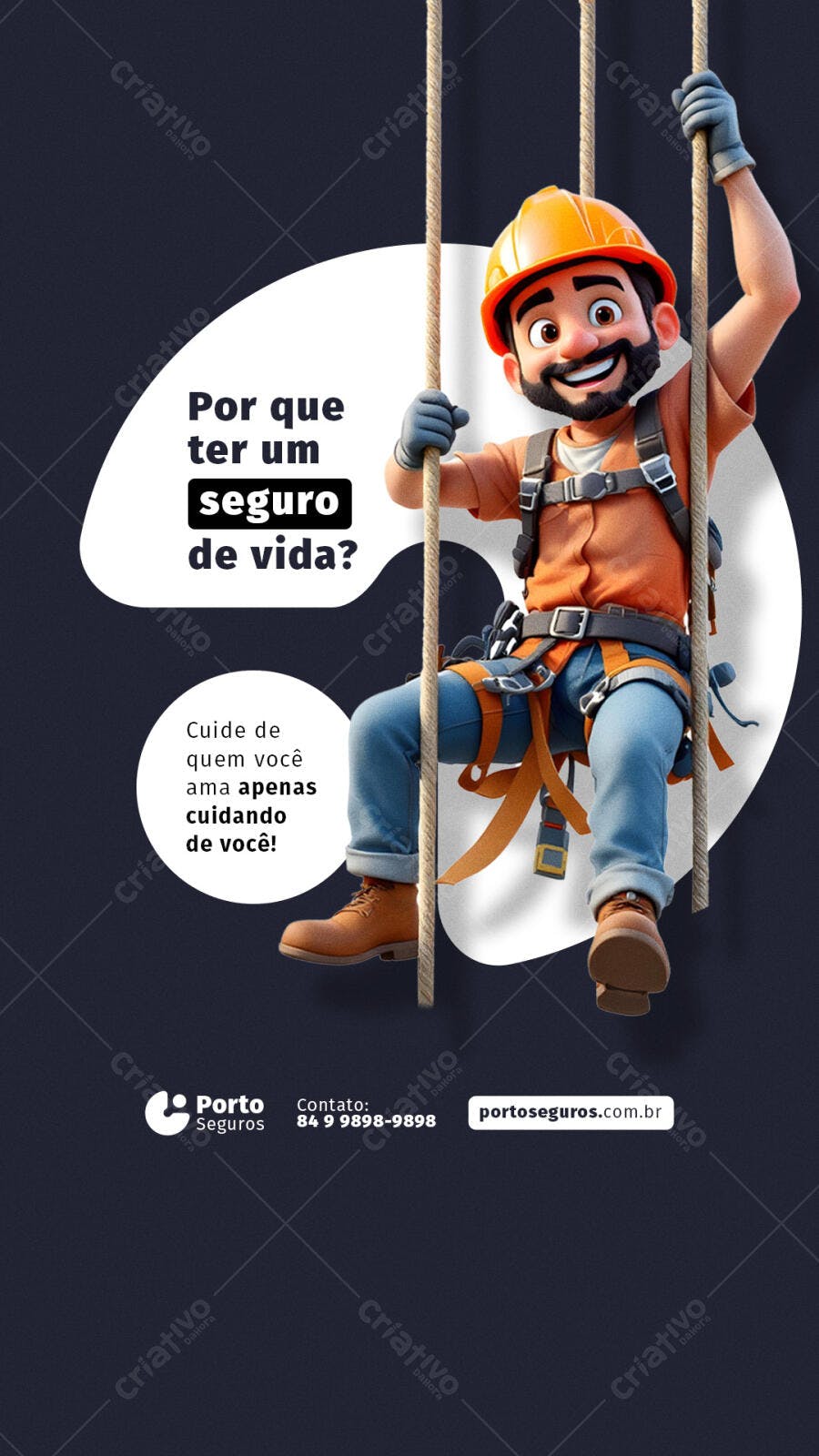 Flyer Segurança do Trabalho PSD Editável