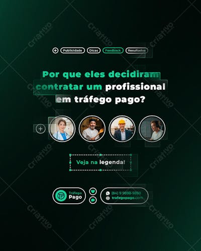 TRÁFEGO PAGO POST EDITÁVEL