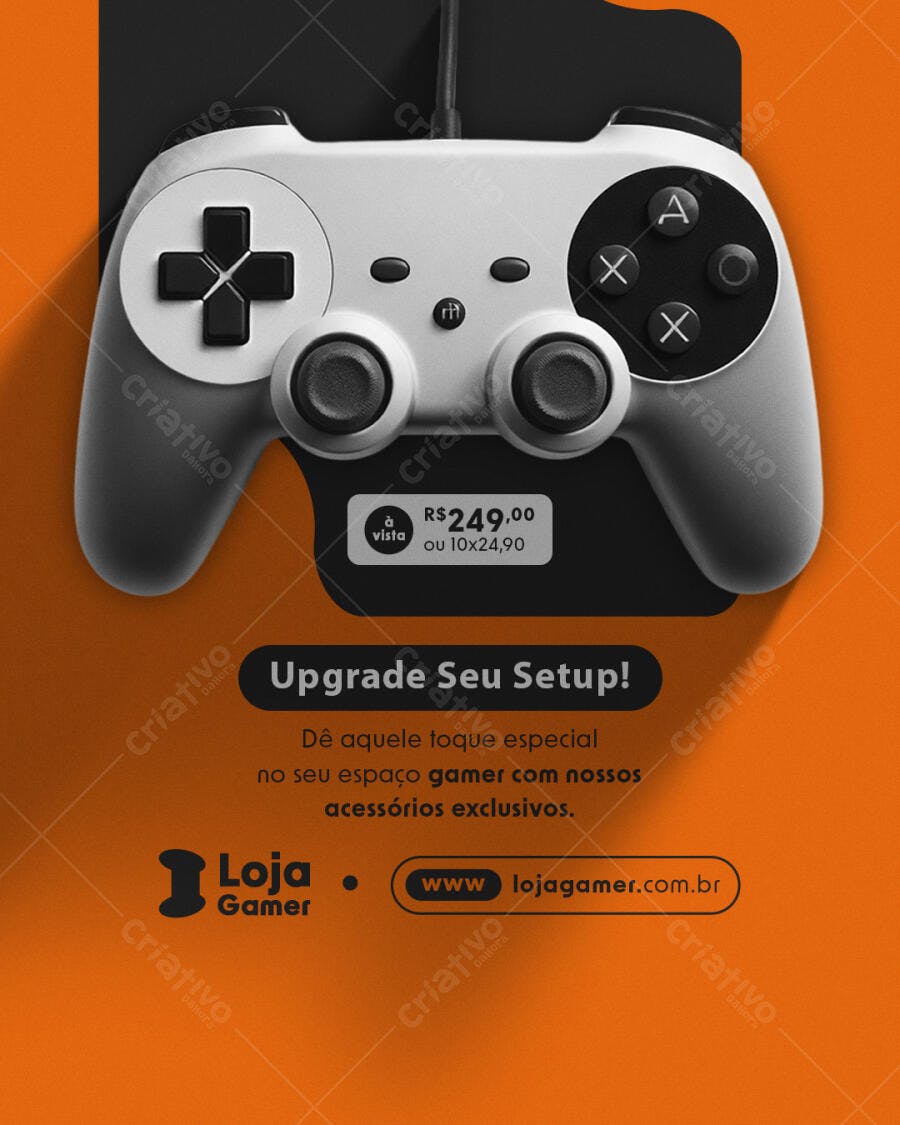 Flyer Promoção Gamer PSD Editável