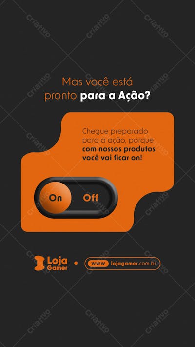LOJA GAMER STORY PSD EDITÁVEL