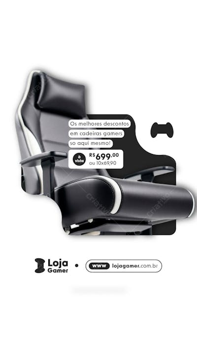 LOJA GAMER STORY PSD EDITÁVEL