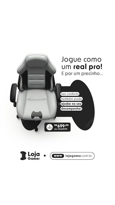 LOJA GAMER STORY PSD EDITÁVEL