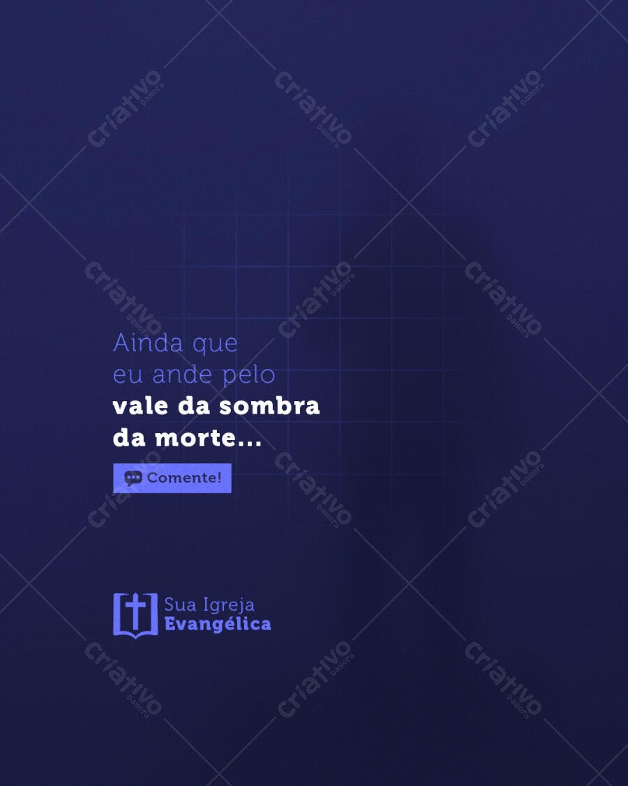 Post para Igreja PSD Editável