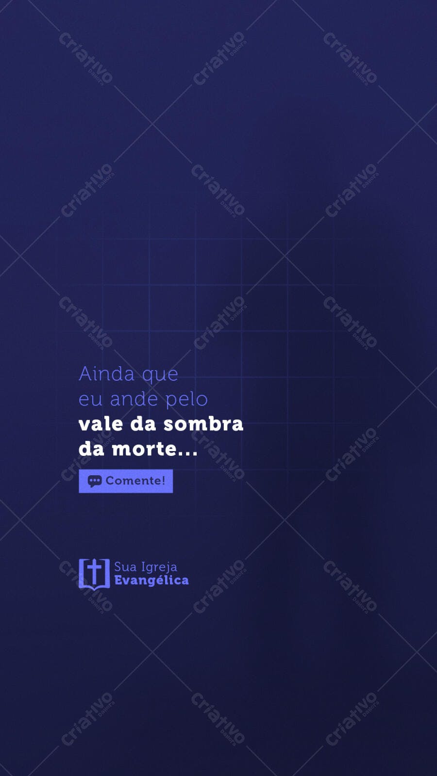Post para Igreja PSD Editável