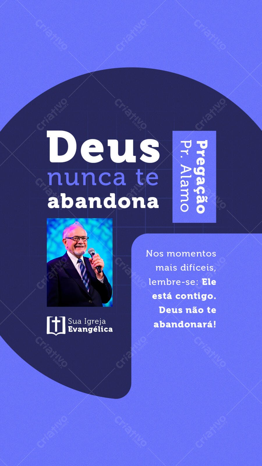 Post para Igreja PSD Editável