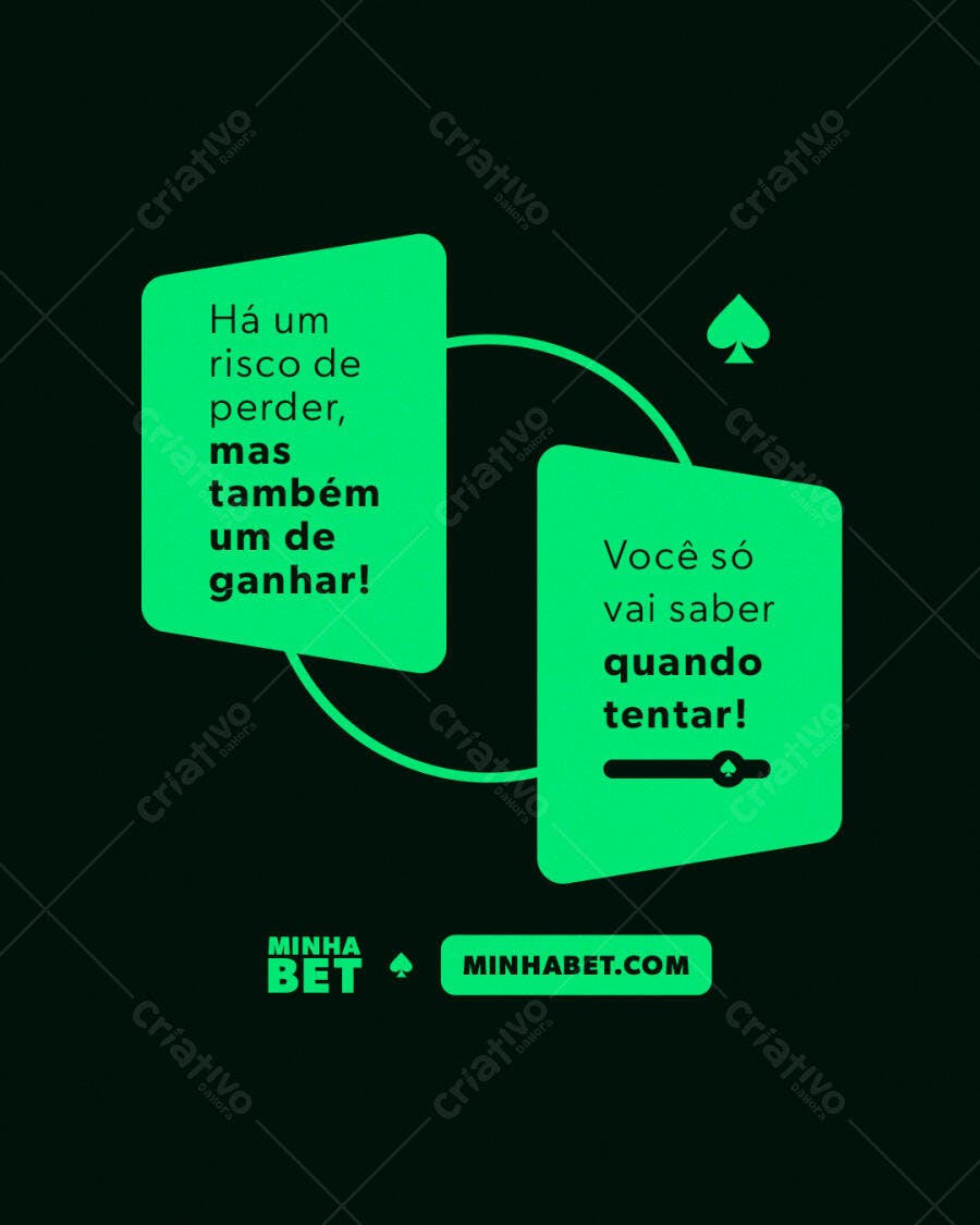 Flyer para Apostas Online PSD Editável