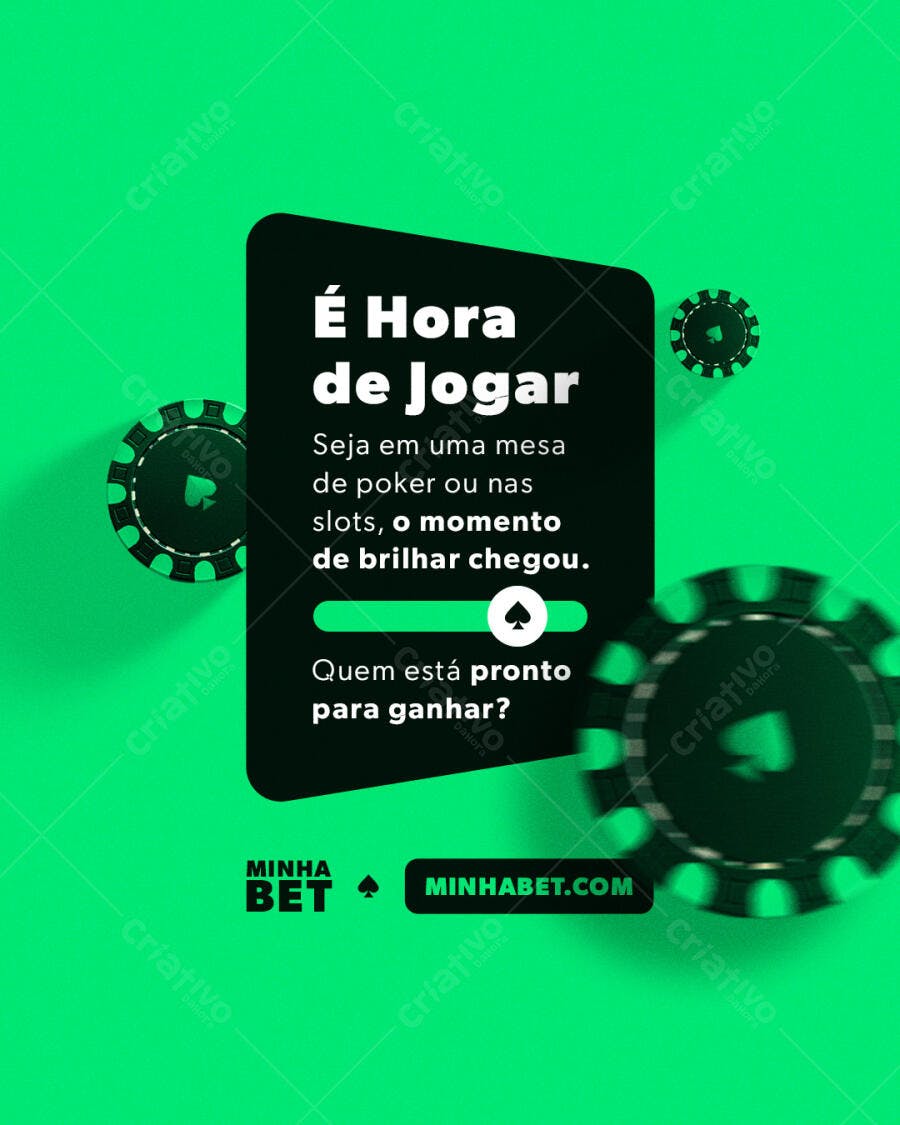 Banner Cassino Online PSD Editável