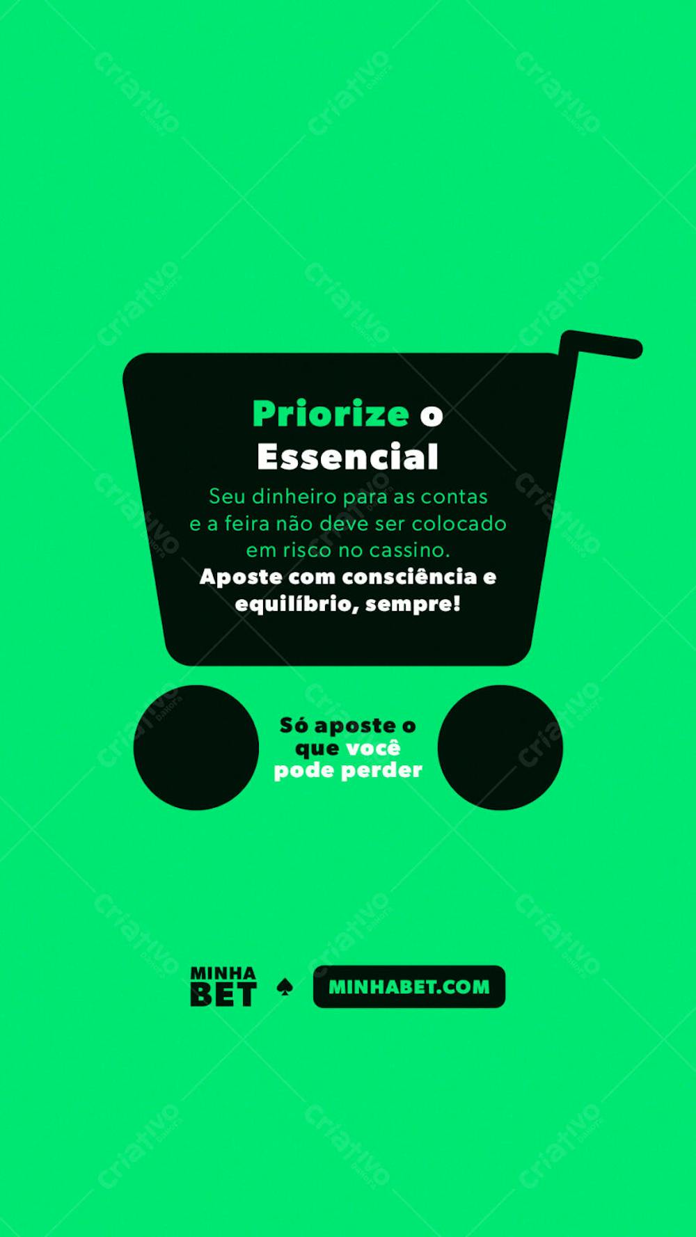 STORY EDITÁVEL CASSINO - CASA DE APOSTA ONLINE