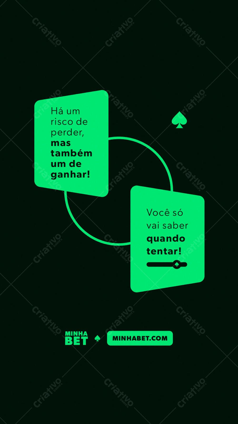 STORY EDITÁVEL CASSINO - CASA DE APOSTA ONLINE