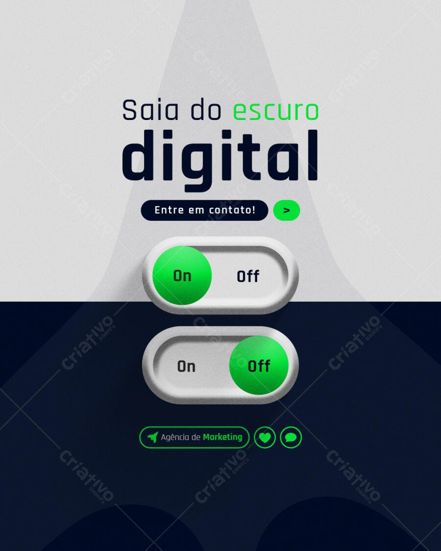 PSD para Marketing Digital e Agência PSD Editável