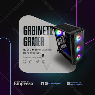 Gabinete Gamer