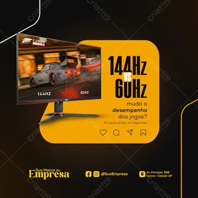 Monitor 60hz vs 144hz