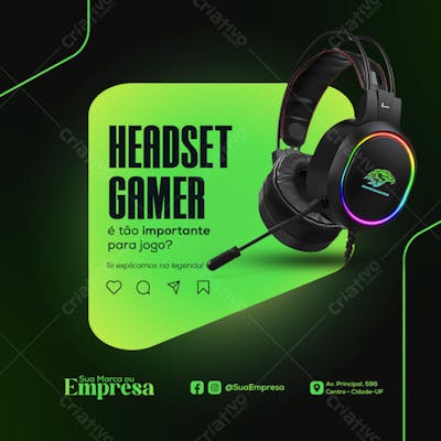 headset Gamer