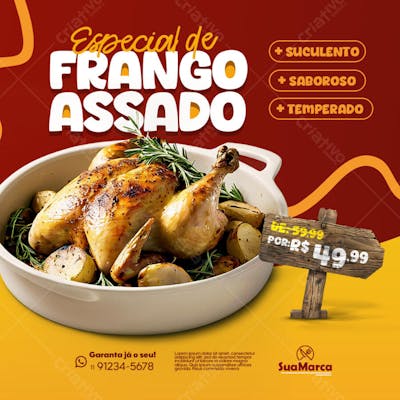 Especial de frango assado
