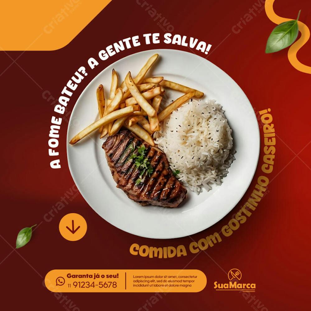 A fome Bateu?