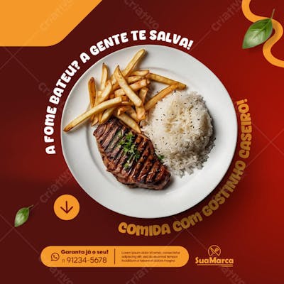 A fome Bateu?