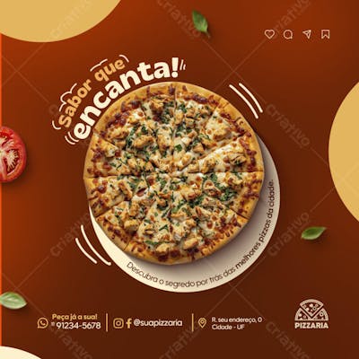 Sabor em cada fatia
