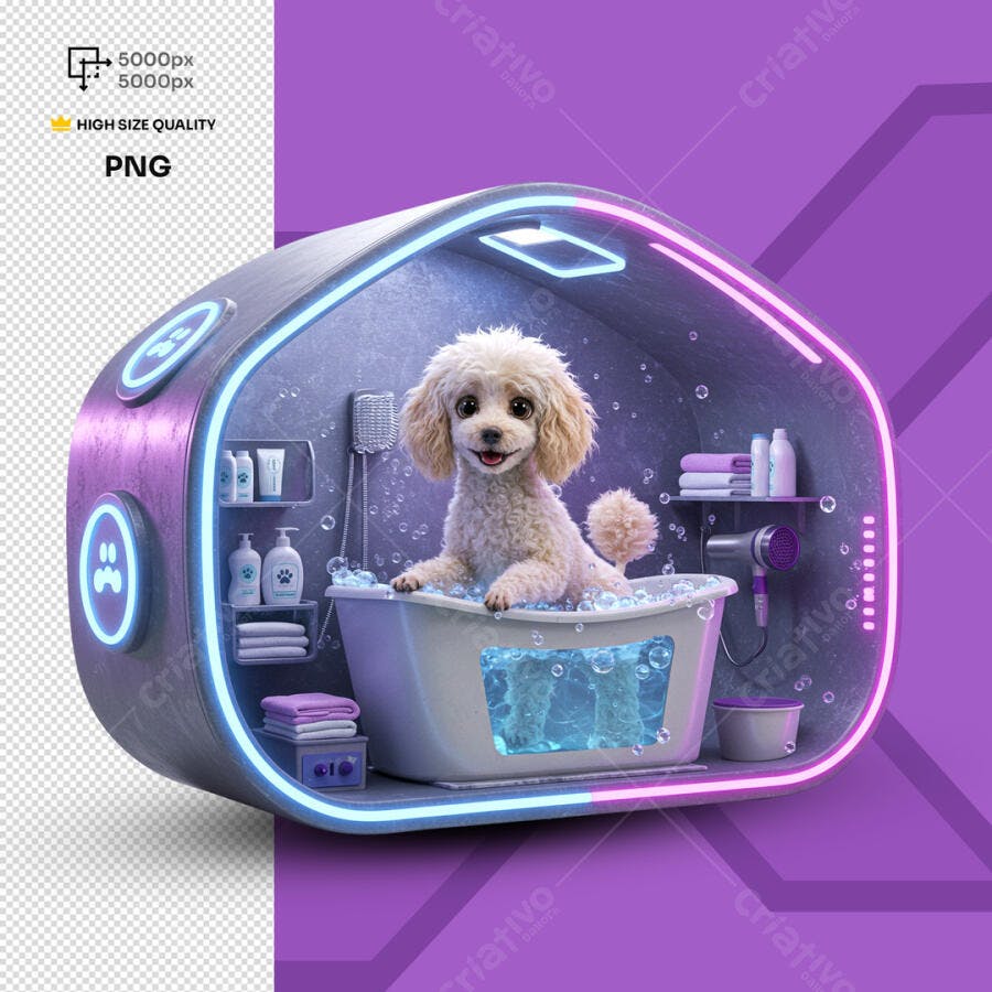 PSD para Pet Shop Moderno PSD Editável