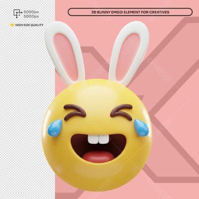 Emoji 3D de Páscoa