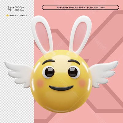 Emoji 3D de Páscoa