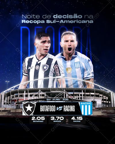 Jogo do Dia - Botafogo X Racing