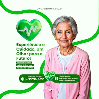 Feed Quadrado Clinica Médica - Social Media