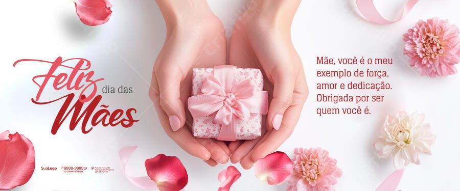 Banner Dia das Mães PSD Editável