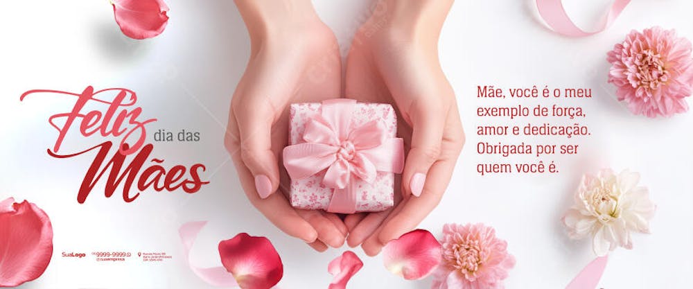 Social Media - Dia das Mães - Criado com IA