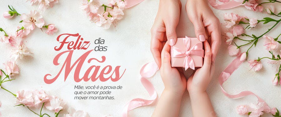 Banner Dia das Mães PSD Editável