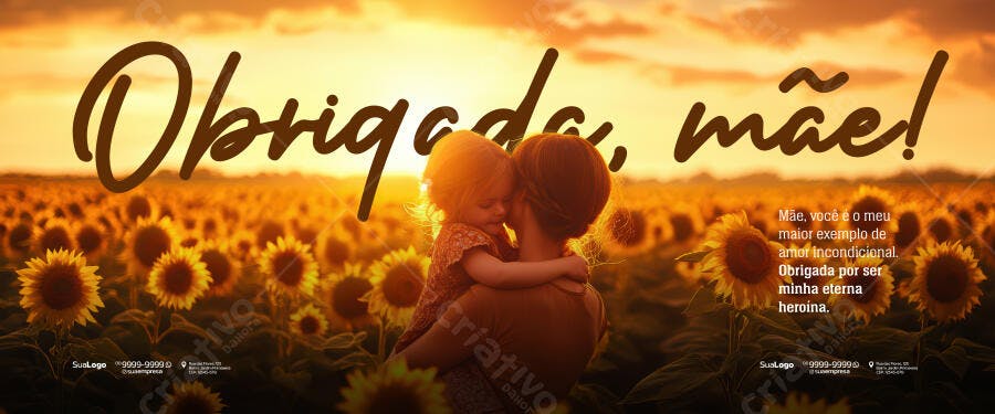 Banner Dia das Mães PSD Editável