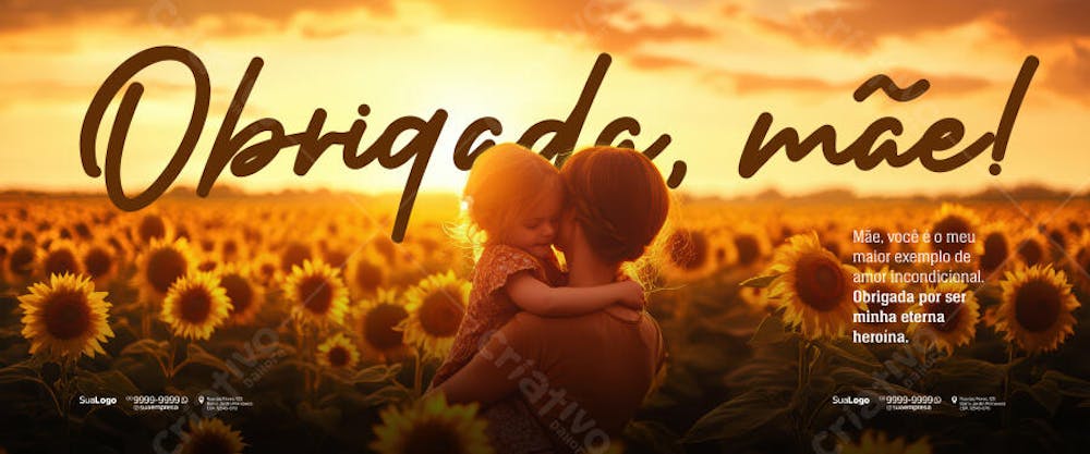 Social Media - Dia das Mães - Criado com IA
