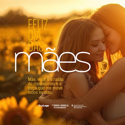Social Media - Dia das Mães - Criado com IA
