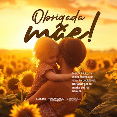 Social Media - Dia das Mães - Criado com IA