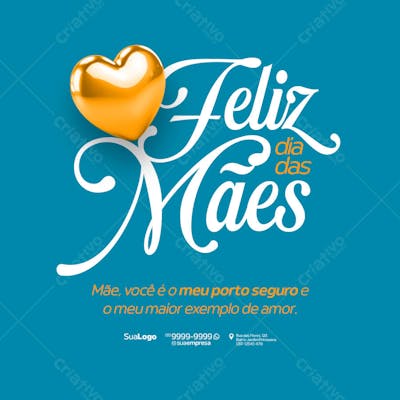 Social Media - Dia das Mães - Criado com IA