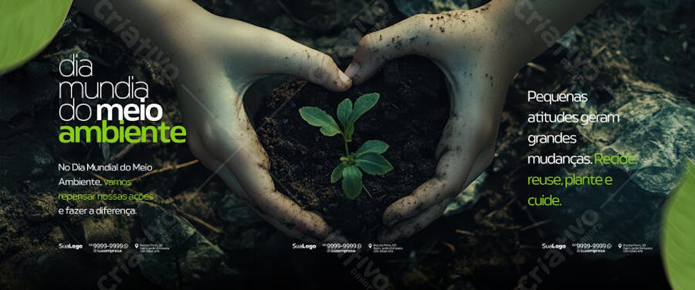 Social Media - Dia Mundial do Meio Ambiente - Criado com IA