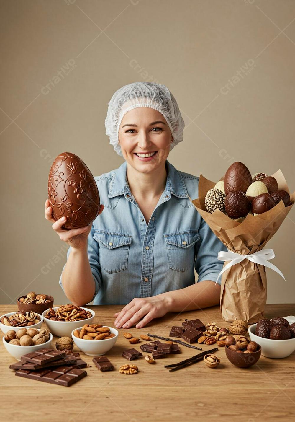 Confeiteira Páscoa Ovos