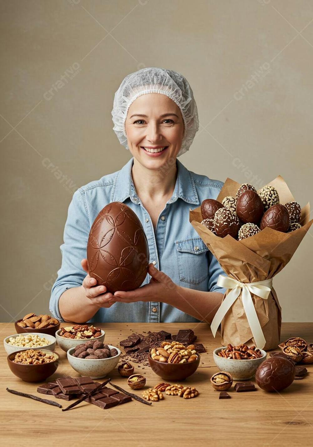 Confeiteira Páscoa Ovos
