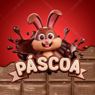 selos 3d de páscoa
