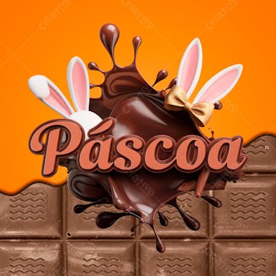 selos 3d de páscoa