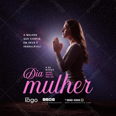 Dia das Mulheres 8 de março